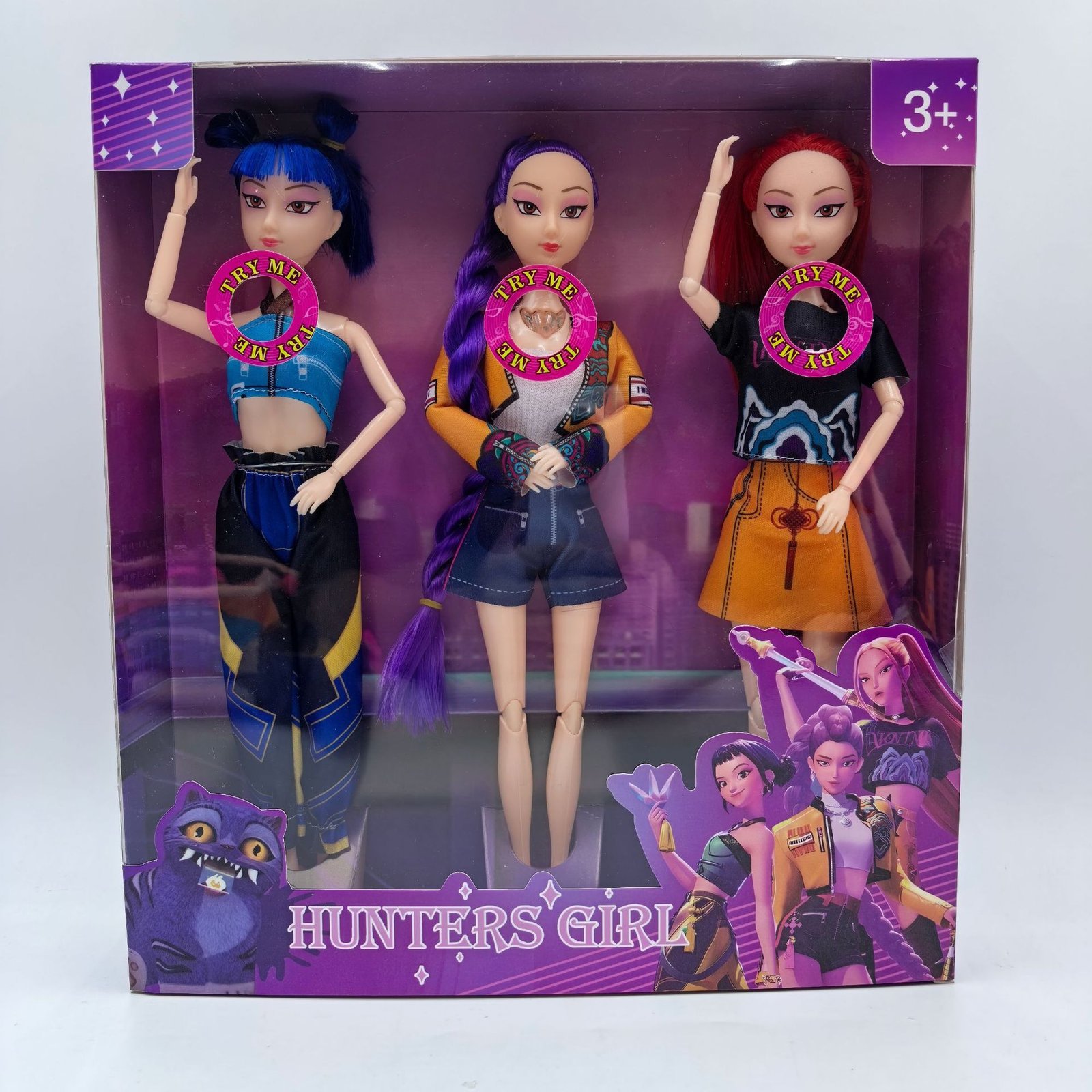 KPOP Demon Hunters Vinyl Dolls