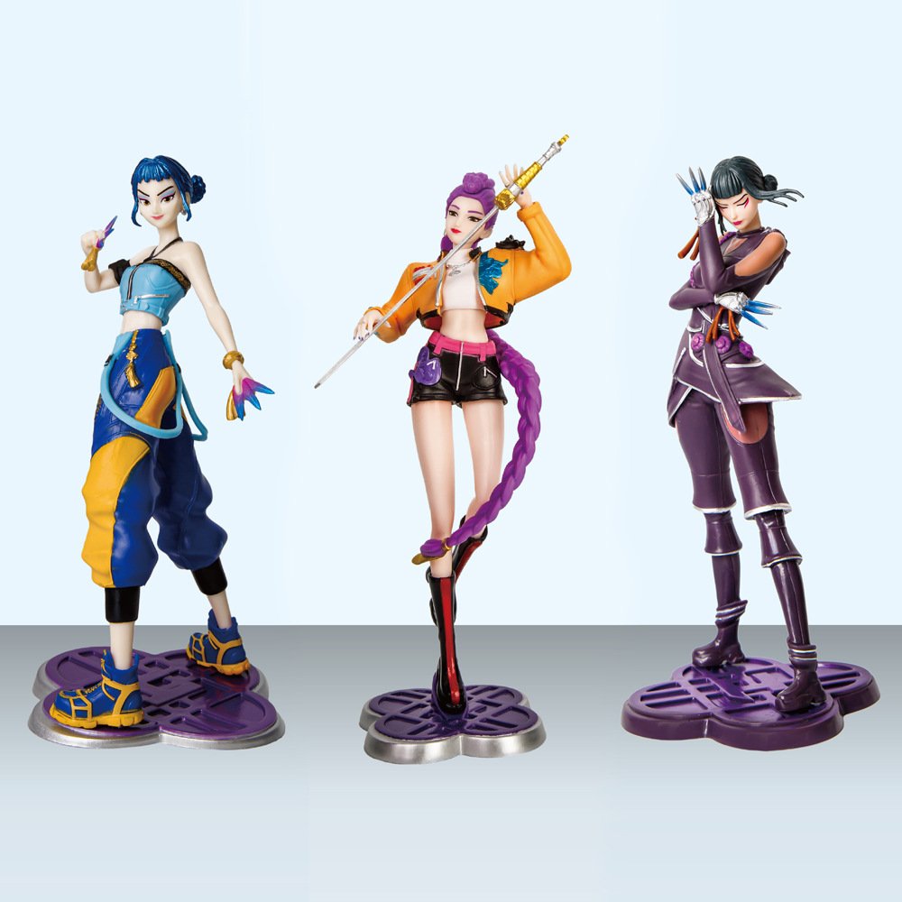 KPOPDE Demon Hunter Girl Group Zoe & Rumi Figures