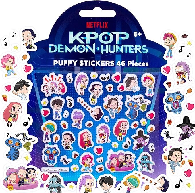 kpop demon hunters stickers